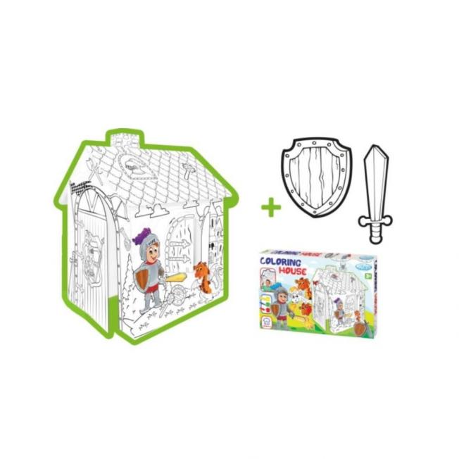 Maison à Colorier en Carton
