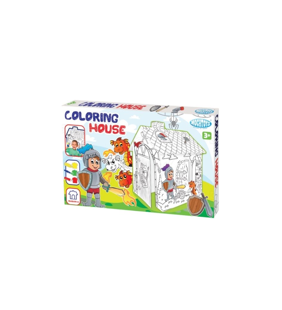 Maison à Colorier en Carton 3