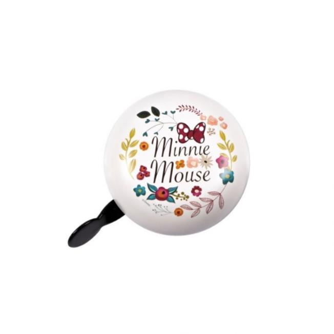 Sonnette vélo Minnie blanche