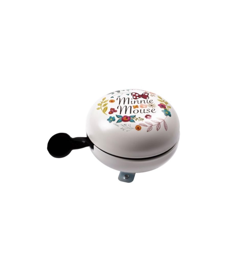 Sonnette vélo Minnie blanche1
