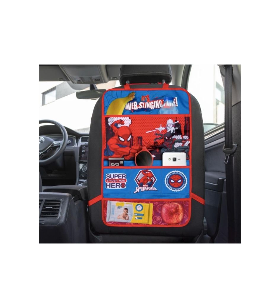 Organisateur siège voiture Spider-Man1