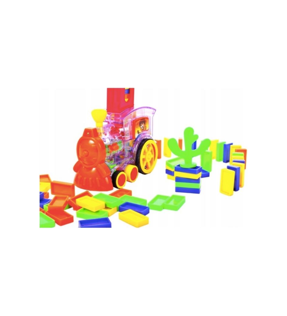 Train dominos automatique 80 pièces1