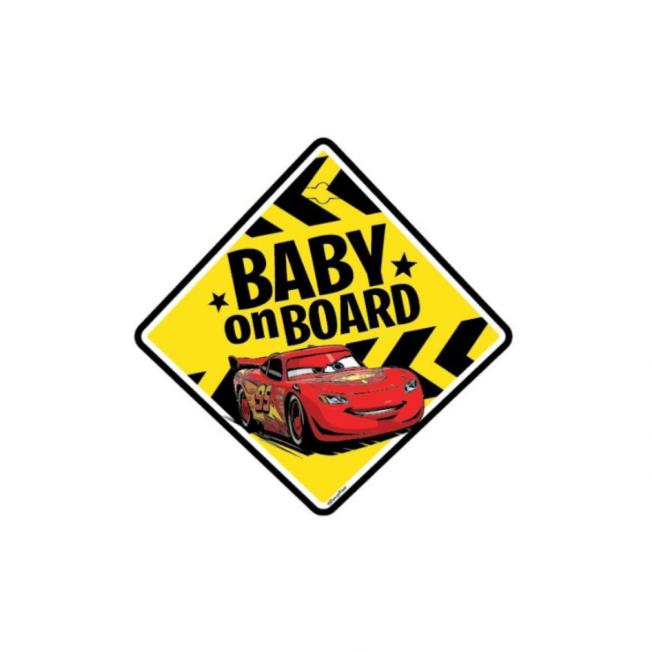 Sticker bébé à bord Cars