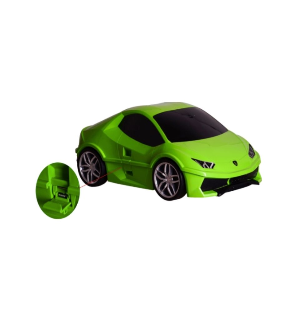 Valise auto télécommandée - Vert, bleu ou jaune 2