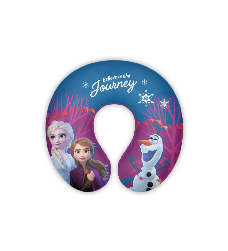 Coussin tour de cou Reine des neiges