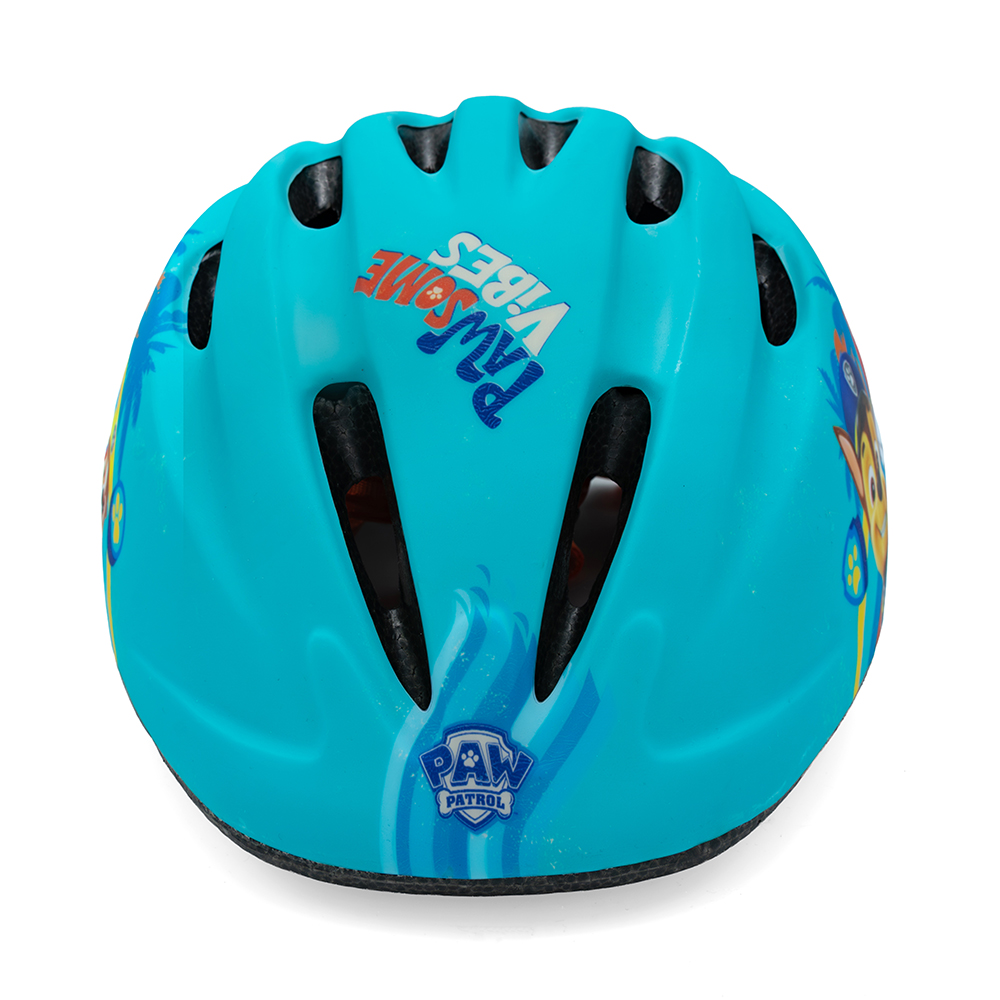 Casque de vélo pat'patrouille bleu2