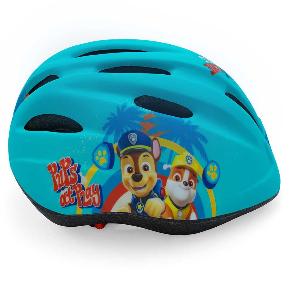 Casque de vélo pat'patrouille bleu1