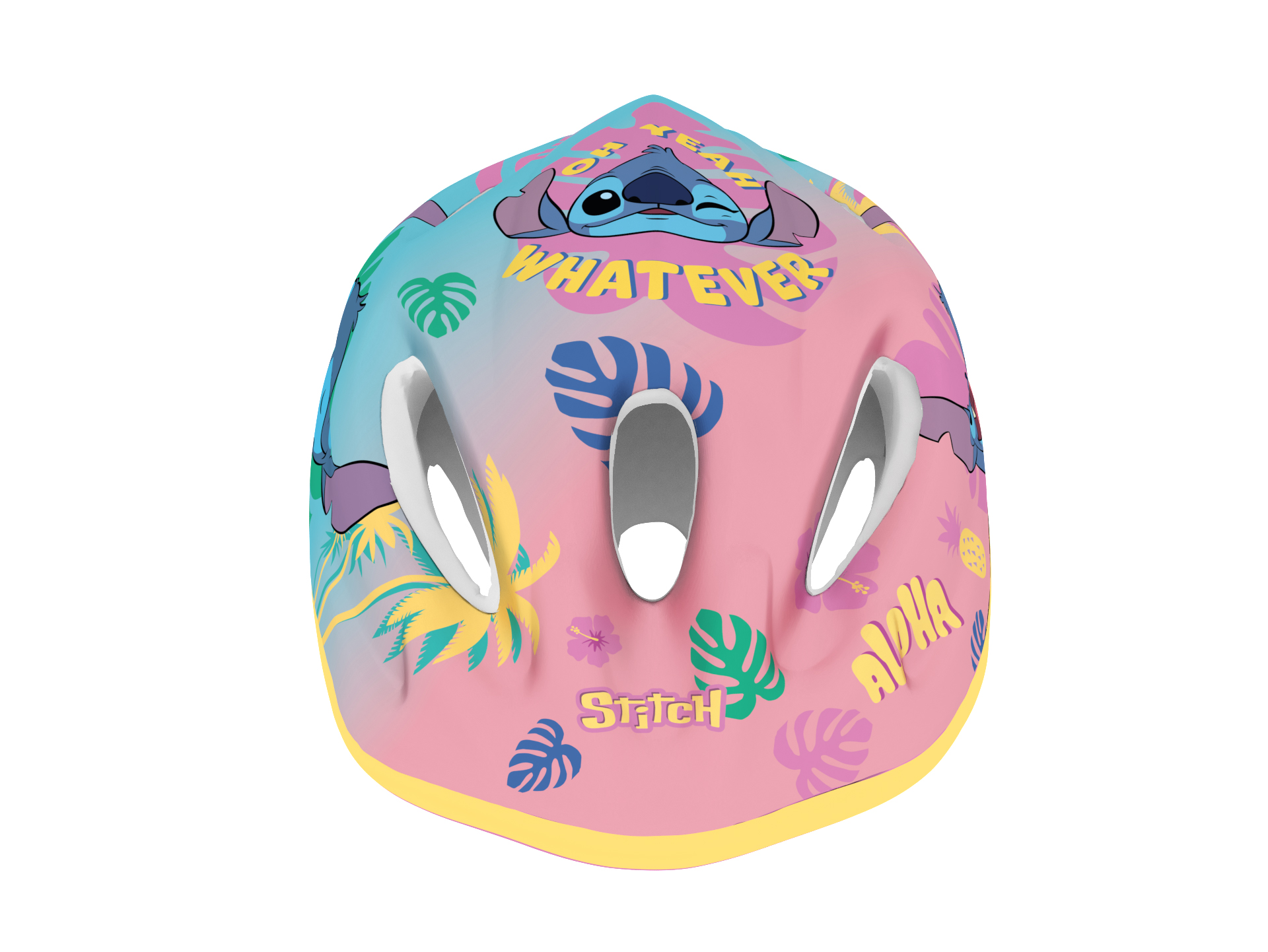 Casque vélo stitch rose et bleu3